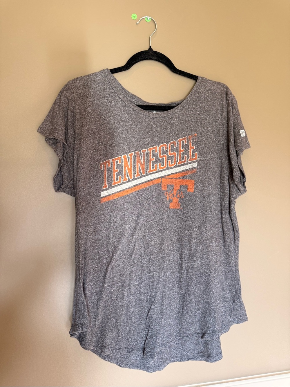 Tennessee Women's Grey Short Sleeve Graphic Tee